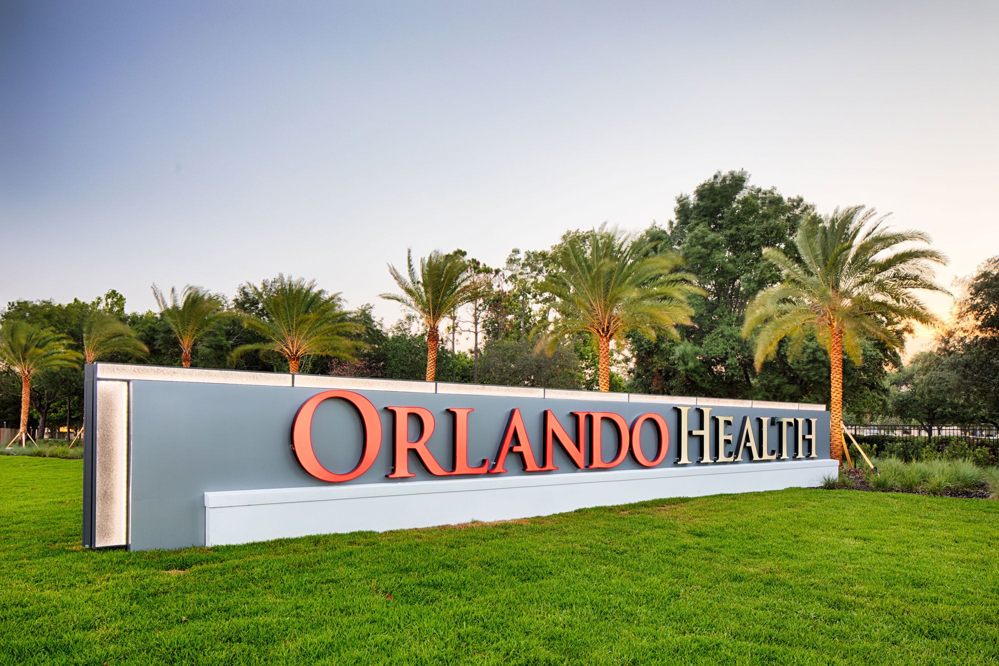 Orlando Health Sign